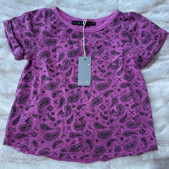 Miki Miette Basic purple t shirt size 3T NWT - Picture 1 of 3